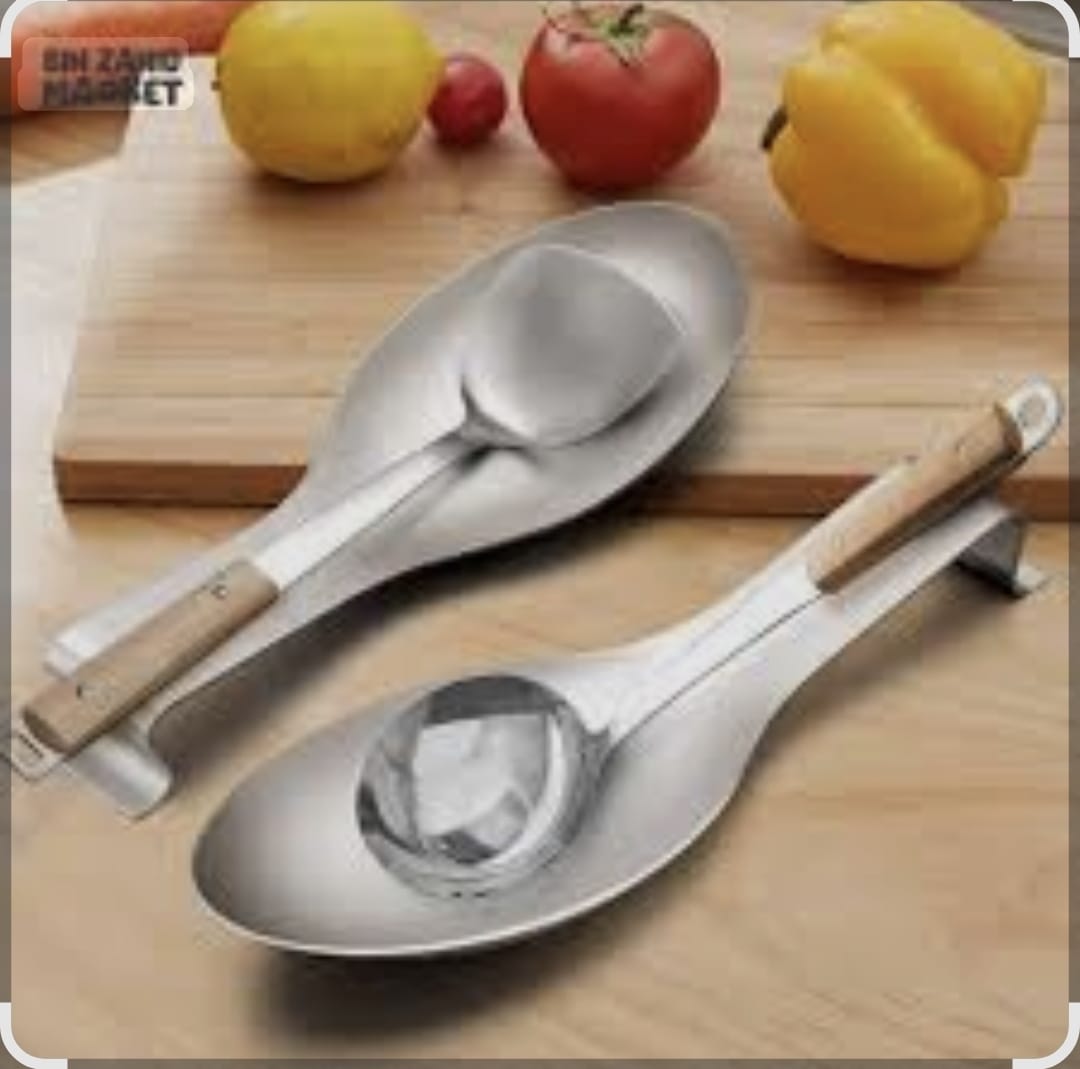 Premium stainless steel spoon rest | Saify Homes