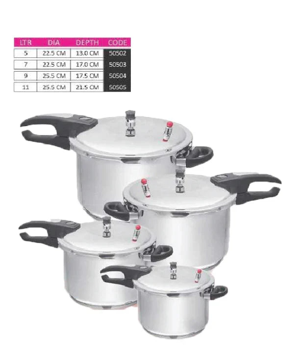 Sonex MAB stainless steel pressure cooker - view 2