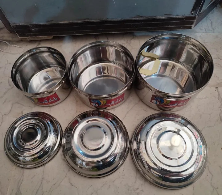 Stainless steel butter and ghee pot with lid – photo 7