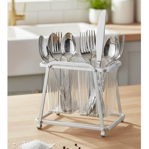 Aluminium spoon stand kitchen utensil holder | Saify Homes