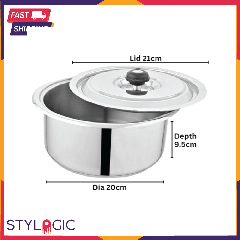 Alpha Glory PLUS heavy double bottom cooking pot - view 3