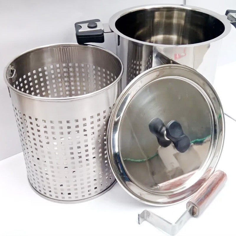 Alpha stainless steel deep fryer - view 4