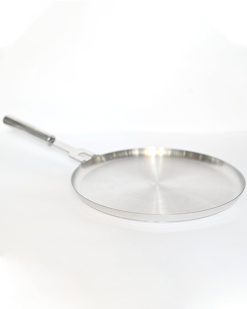 30cm stainless steel tawa hotplate - view 8