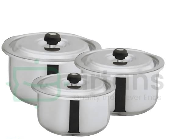 Alpha 3 pcs stainless steel baby gift set
