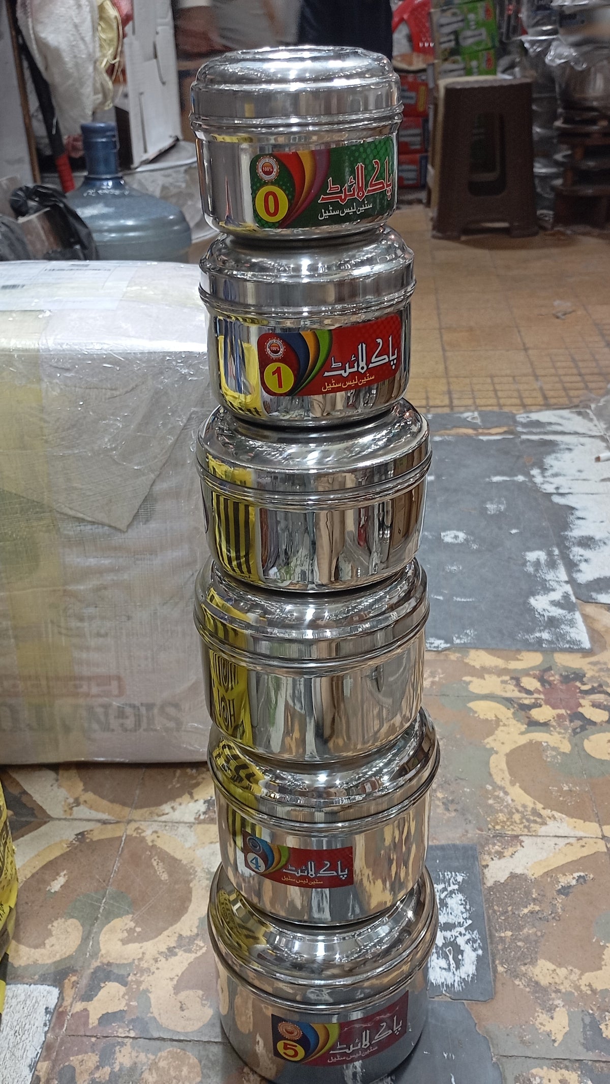 Stainless steel butter and ghee pot with lid – photo 4