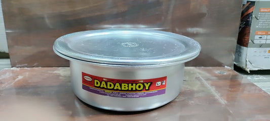 silver anodized heavy lagan flat bottom