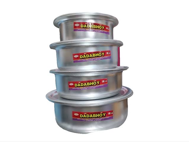silver anodized heavy lagan flat bottom - view 6